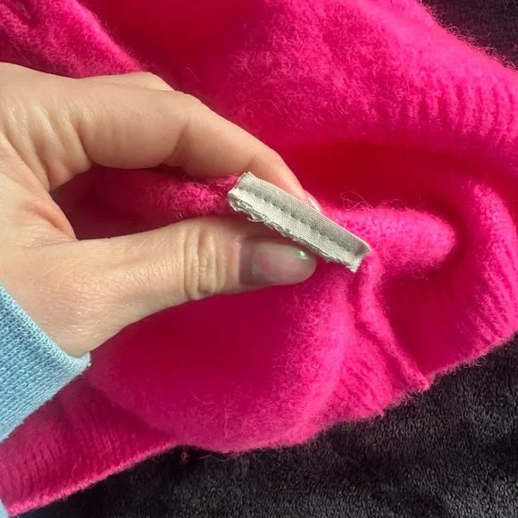 American Vintage Neon Pink Cardigan - Picture 5 of 6